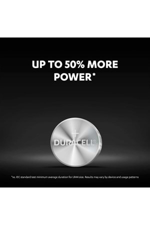 Duracell Lityum Düğme Pil 3 V 2 Li Lr44