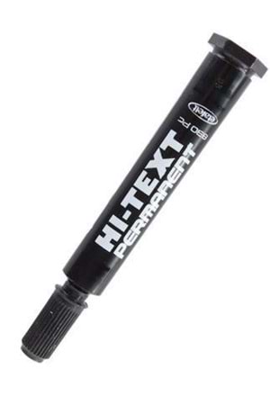 Hi-text Markör Permanent Kesik Uçlu Siyah 830pc