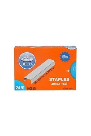 Delta 1000 Li 24/6 Zımba Teli Beyaz 1552