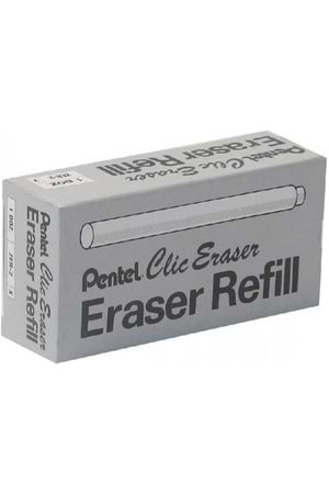 Pentel Kalem Silgi Yedeği Clic Eraser 2 Jelatinli 2'li Beyaz