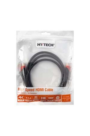 Hytech Hy-hdm1 Hdmı To Hdmı 1.5m Altın Uçlu 24k 1.4 Ver. 3d Kablosu