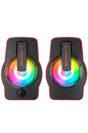 Rampage Rms-g7 Falsetto 2.0 6 Watt Kırmızı 5v Usb Hoparlör
