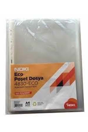Noki Poşet Dosya Ekonomik 100 Lü A4 4830-eco