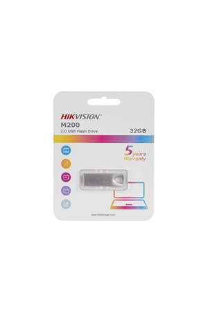 Hikvision 32gb Usb2.0 Hs-usb-m200/32g Metal Flash Bellek
