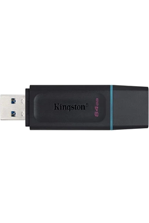 Kingston Dtx/64gb 64gb Usb3.2 Gen 1 Datatraveler Exodia (black + Teal) Flash Bellek