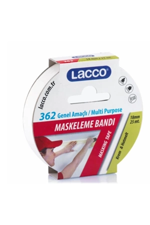 Lacco Maskeleme Bandı 18mmx25m 362