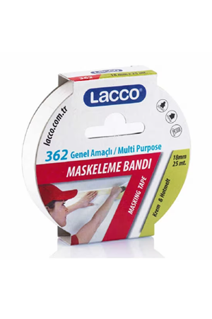 Lacco Maskeleme Bandı 18mmx25m 362