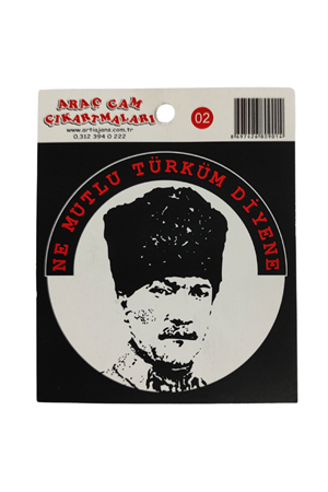 Araç Cam Çıkartma 2 (atatürk 