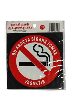 Araç Cam Çıkartma 9 (yuvarlak 