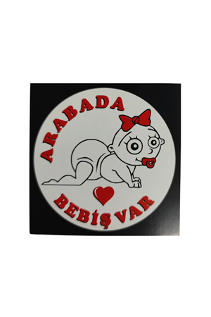 Araç Cam Çıkartma 14 (yuvarlak 