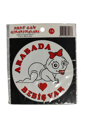 Araç Cam Çıkartma 14 (yuvarlak 