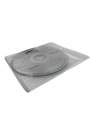Dosya Delikli Cd & Dvd İçin İki Yönlü Poşet Zarf 100'lü Paket