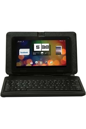 Everest Kb-11 Siyah Usb 7 İnc Tablet/pc İçin Q Standart Klavyeli Tablet Kılıfı
