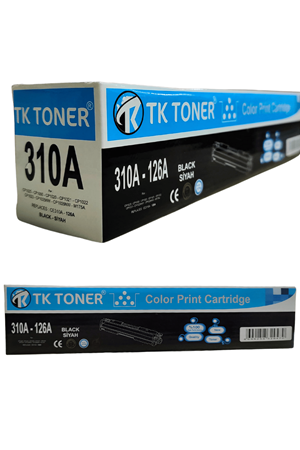 Perfix | Hp 310a - 126a Siyah Toner 1,2k (cp1025 - Cp1000 - Cp1020 - Cp1021 - Cp1022 - Cp1023 - Cp1025nw - Cp1026nw - M175a) Replaces: Ce311a - 126a