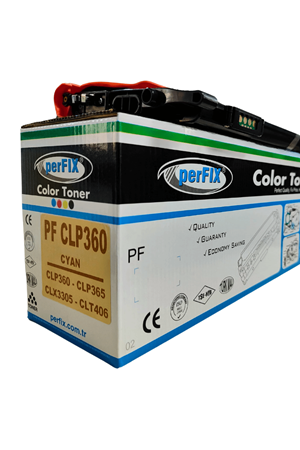 Perfix | Pf Clp360 Mavi Muadil Toner Cyan ( Clp360 - Clp365 - Clx3305 - Clt406 )