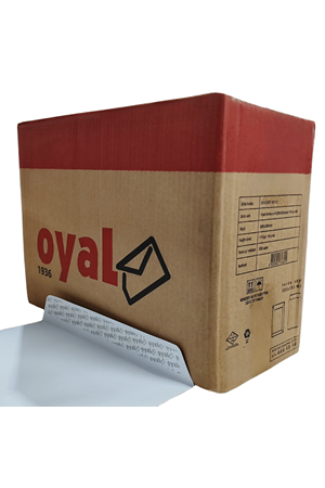 Oyal Beyaz Torba Zarf 26x35 110 Gr Silikonlu 250'li Paket