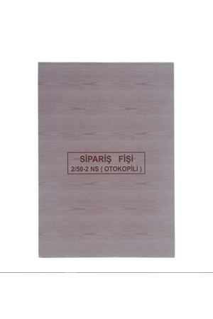 Dilman Sipariş Fişi 2-50 2n Otokopili | 4206