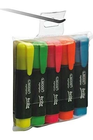 Lacco Fosforlu Kalem Brite 5'li Set | 215