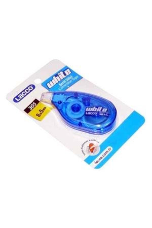 Lacco 305 Beyaz Şerit Silici Daksil 8metre X 5mm