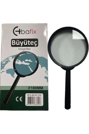 Bafix Büyüteç Cam Plastik Çrçve 100 Mm Bfx Bcpc100