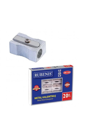 Rubenis Kalemtıraş Metal Köşeli 1 Pcs | Mk-500