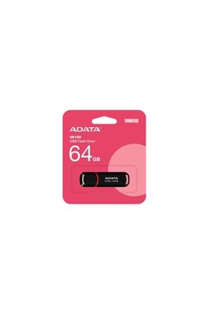 Adata 64gb Usb3.2 Gen1 Black Flash Bellek | Uv150