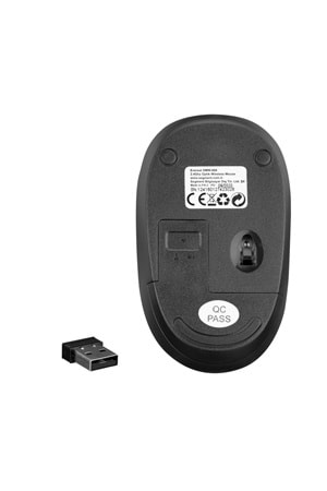 Everest Smw-666 Gümüş Usb 2.4 Ghz Optik Kablosuz Mouse 1500dpı