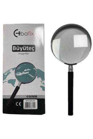 Bafix Büyüteç Cam Metal Çerçeveli 90 Mm Bfx-bmc90
