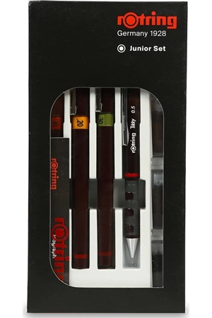 Rotring Isograph Set (0.1-0.2-0.3)+tikky 0.5 Mm Versatil Rotring Isograph Se