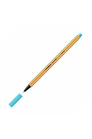Stabilo Turkuaz Mavi Keçe Uçlu İnce Kalem 88 Point 0.4 Mm 88/51