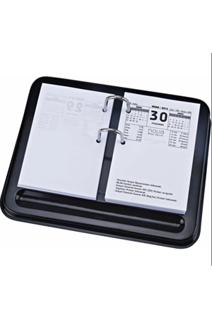 Brons Standart Takvim Altlığı Metal Bordo | Br-168