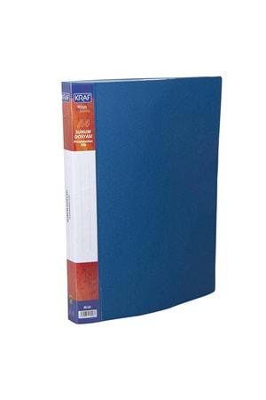 Kraf Sunum Dosyası A4 60'lı Mavi
