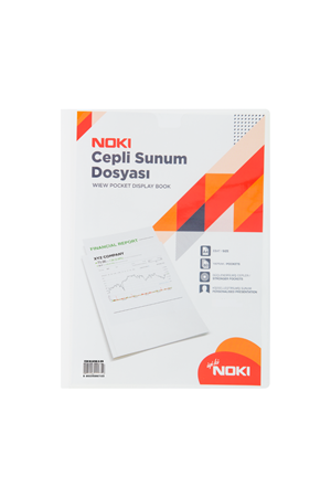 Noki Cepli Sunum Dosyası A4 60'lı Krem