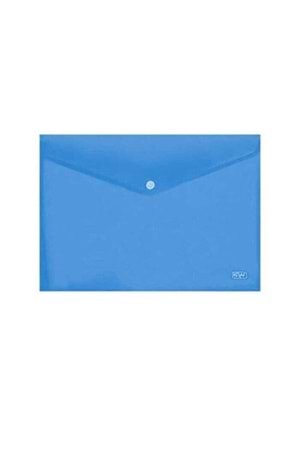 Kraf Çıtçıtlı Dosya - Mavi
