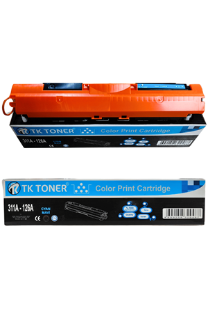 Perfix | Hp 311a - 126a Mavi Toner 1k (cp1025 - Cp1000 - Cp1020 - Cp1021 - Cp1022 - Cp1023 - Cp1025nw - Cp1026nw - M175a) Replaces: Ce311a - 126a