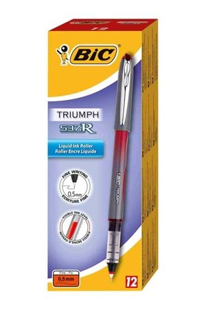 Bic Roller Kalem 537r İğne Uç 0.5 Mm Kırmızı | 8857885788