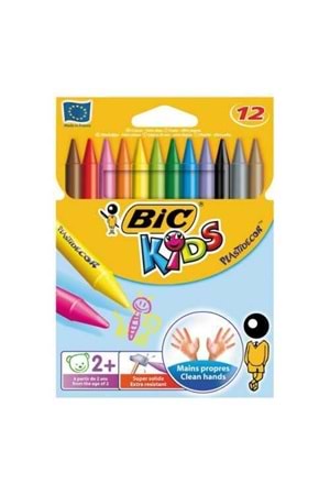 Bic Pastel Boya Plastidecor Karton Kutu 12 Li 920299