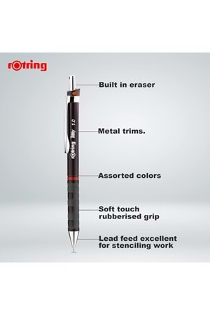 Rotring Versatil Kalem Tikky Rd 0.9 Mm Bordo | 1904693