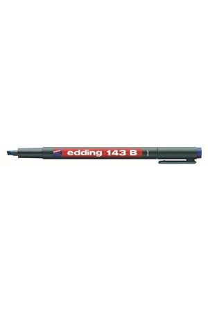 Edding Asetat Kalemi Permanent B Seri 1-3 Mm Mavi 143 B