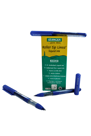 Stanger Rollerball Solid Inkliner 0.5 Mm Mavi Pilot Kalem 10'lu Paket