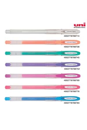 Uni-ball Roller Kalem Signo Angelic Colour Jel Bilye Uç 0.7 Mm Beyaz Um-120 Ac