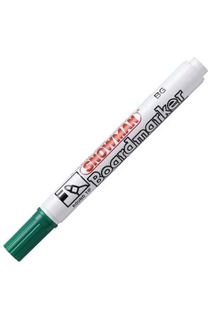 Snowman Tahta Kalemi Yuvarlak Uçlu Yeşil Bg-12