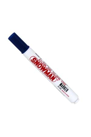 Snowman Tahta Kalemi Mavi Yuvarlak Uç | G-03