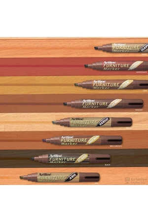 Artline Ahşap Kalemi Kesik Uçlu 2.5 Mm Siyah Ek-95