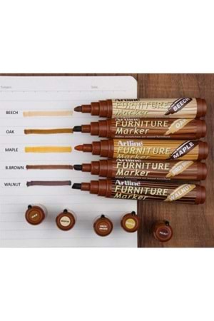 Artline Ahşap Kalemi Kesik Uçlu 2.5 Mm Siyah Ek-95