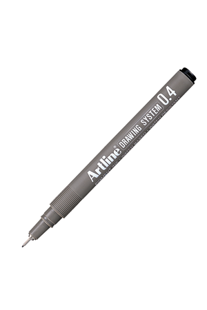 Artline Çizim Kalemi 0.4 Mm Siyah Ek234