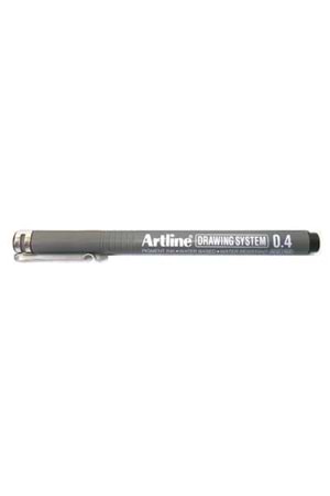 Artline Çizim Kalemi 0.4 Mm Siyah Ek234