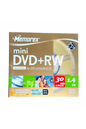 Momorex Mini Dvd-rw 30dakikalık 1.4gb 8cm