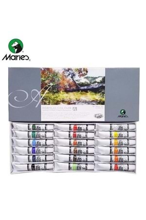 Maries Akrilik Boya 12 Ml 18 Renk | 818b