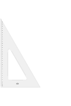 Hatas Öğrenci Gönyesi 60 Derece Plastik 32 Cm 0790